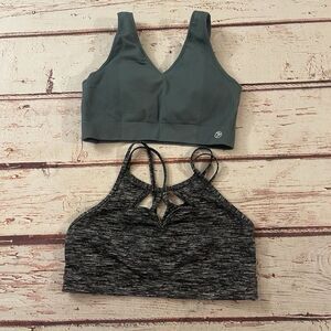 Savvi Sport Bra‎ & Victoria Sport Bra Size Large Women's Lot of 2